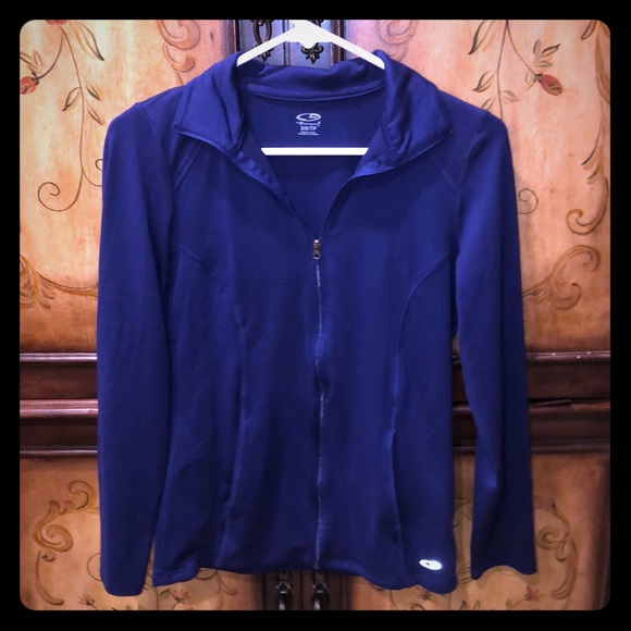 Champion Jackets & Blazers - Champion purple zip-up athletic jacket